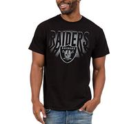 Junk Food Ropa x NFL - Las Vegas Raiders - Team Spotlight Camiseta Unisex para Adultos