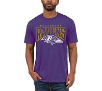Junk Food Ropa x NFL - Minnesota Vikings - Camiseta Unisex con Logotipo audaz para Adultos