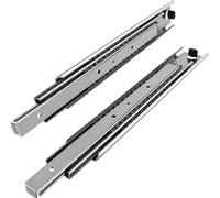 Junker 2 guías de extracción total KV1-80-H53-L950-NF 95 cm (950 mm) guía telescópica capacidad de carga 80 a 100 kg