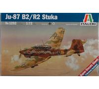 Italeri 1292-1/72 Alemán Junkers Ju-87 B2 / R2 Stuka - Fuerza Aérea - Nuevo