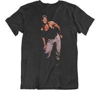 JUNKOU Funny Kickboxer Movie Jean Claude Van Damme Dance Scene v2 Mens T Shirt Black XXL