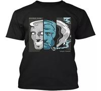 JUNKOU Limited Knocked Loose Laugh Tracks American Hardcore Band T-Shirt Black 3XL