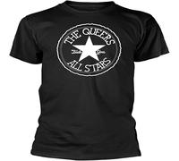 JUNKOU Men's All Stars by Queersthe T-Shirt Quality Merchandise Black M