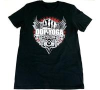 JUNKOU Men's DDPY Yoga Revolution T-Shirt Small Diamond Dallas Page IT Ain't Your Mama's Casual Graphic Tops Black XXL