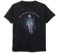 JUNKOU Men's Robert Pattinson This is The Skin of a Killer Funny T-Shirt Twilight Shirts Black 3XL