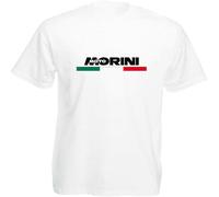 JUNKOU Moto Morini T-Shirt Biker Motorcycle Rider Various White S