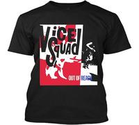 JUNKOU NWT Vice Squad out of Reach Punk Music Graphic Vintage T-Shirt Black S