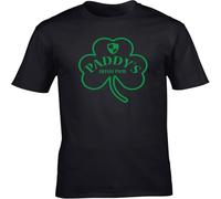 JUNKOU Paddy's Pub Unisex Short Sleeve t-Shirt Black XXL