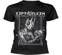 JUNKOU Septic Flesh 'Revolution DNA' Men T Shirt Black XL