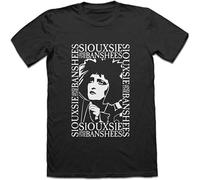 JUNKOU Siouxsie and The Banshees Shirt London Music T Shirt Black XL