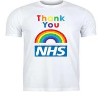 JUNKOU Thank You To NHS T Shirt We Love Our NHS Stay Home 10 Sales Goes To White S