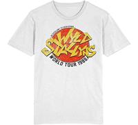 JUNKOU YBA Bill & Ted's Excellent Adventure T Shirt Top World Tour 1988 Science Comedy Gift White XL