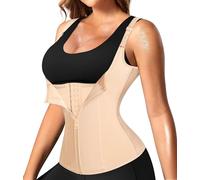 Junlan Fajas Reductoras Mujer Bodies Gaine Ventre Plat Fajas Colombianas Shapewear de Control Faja Moldeadora Mujer (Cutis, Small)