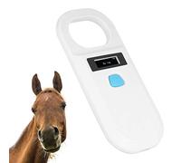 Junlucki Lector de identificación de identificación, escáner de Chip Sensible a Mascotas USB de Mano, portátil de Caballo para Etiqueta de Etiqueta
