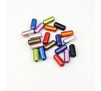 JUNMIN Hebilla de Shoelace, Hebilla de Zapato Helada de Metal Coloreado, sin Necesidad de Atar Cordones. Dos Piezas de Accesorios de Zapatos. (Color : 20PCS, Size : 1.8cm)