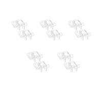 JUNNASALIKER 2 soportes de cristal para acuario de peces, soporte de acrílico para acuario, herramientas de sujeción para peces de acuario, clip de vidrio antiescape