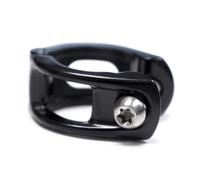 JUNNASALIKER Abrazaderas de palanca de freno para bicicletas, abrazaderas de palanca de freno, anillos fijos, adaptadores de abrazadera en H, soporte de montaje, pieza de bicicleta