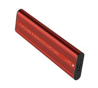 JUNNASALIKER Caja de disco sólido USB 3.2, caja de aluminio USB 3.2 de 20 Gbps, conexión tipo C para almacenamiento de datos y trabajo creativo