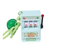 JUNNASALIKER Capybaras - Llavero con diseño de máquina de frutas de dibujos animados, elegante llavero de juego de frutas de Capybaras, accesorio para oficina y ocio