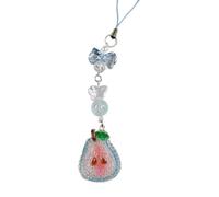 JUNNASALIKER Llavero elegante con colgante de teléfono para bolso, mochila, cartera, accesorio para decoración