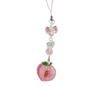 JUNNASALIKER Llavero elegante con colgante de teléfono para bolso, mochila, cartera, accesorio para decoración