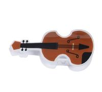 JUNNASALIKER Pinza para el pelo de guitarra de los años 2000, elegante, con diseño de leopardo, PVC