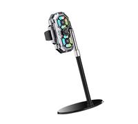 JUNNASALIKER Radiador de teléfono con soporte para teléfono, semiconductor, ventilador de refrigeración doble, 3 engranajes, ajustable, disipador de calor para teléfono celular