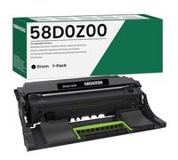 Junnchee 58D0Z00 - Unidad de imagen negra de repuesto para impresora Lexmark MS821 para impresora MS823 B2865 MS823n MS823dn MS821dn MS821 MS825 MS725dvn MX721ade (paquete de 1)