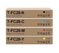 Junnchee T-FC28 T-FC28-K T-FC28-C T-FC28-M T-FC28-Y Cartucho de tóner compatible con Toshiba T-FC28 TFC28 E-Studio 2330C 2820C 3520C 4520C 2830C 3530C