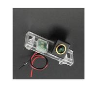 JUNOOS Cámara De Reversa HD De 170° con Visión Nocturna Y Lente Dorada para Peugeot 307 307CC 308 308CC 3008 3008C 408 508