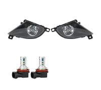 JUNOOS Conjunto De Faros Antiniebla Para Parachoques Delantero Para Serie 5 E60 E61 525I 528I 528Xi 530I 2008-2010 63177177711(Pair With Light M10)