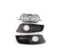 JUNOOS Conjunto Faros Antiniebla Parachoques Delantero Cubiertas Faros Antiniebla Bisel Rejilla Versión Para La UE Para Toyota Para Corolla 2004 2005 2006 (Light and covers 1)