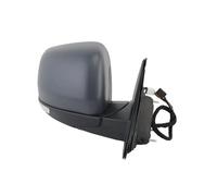 JUNOOS Espejo Retrovisor Completo Exterior Conjunto Espejo Retrovisor Puerta para Jeep para Grand para Cherokee WK2 11-21 con Imprimación Doble Pasador Accesorios Espejos Puerta 13 Cables (Dark Grey)