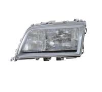 JUNOOS Faro Delantero Para Mercedes Para Benz Clase E W202 1994 1995 1996 1997 1998 1999 2000 2001 2002 2003 2004 (izquierda)