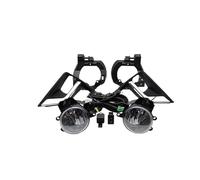 JUNOOS Faros Antiniebla Cubierta Faros Antiniebla Bisel Rejilla Parachoques Delantero Luz Antiniebla Para Toyota Para Prado FJ150 LC150 2018 2019 2020