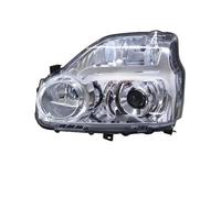 JUNOOS Faros Delanteros Luces Señalización Circulación Diurna Carcasa Lámpara Conducción Para Nissan Para X-Trail T31 2008 2009 2010 2011 (Hight Left)
