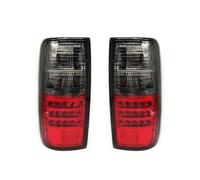 JUNOOS Lámpara Reflectora De Advertencia Del Conjunto De Luz De Freno Trasera Del Automóvil Para Toyota Para Land Cruiser FJ80 LC80 FZJ80 1991-1997 (Red and Black)