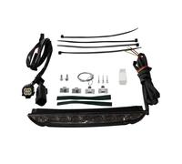 JUNOOS Luz LED Trasera Portaequipajes para Harley para Touring para Road Glide para Road King para Electra Glide para Street Glide 2014-2023 Luz Señal(Black)