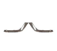 Junoos Luz Parachoques Trasero Coche Reflector Decorativo Embellecedor Lámpara Antiniebla Freno Advertencia Para MG Para ZS ZX 2017 2018 2019(Trim 1 Pair)