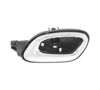 JUNOOS Manija Interior De La Puerta Para Chevrolet Para Camaro 2010 2011 2012 2013 2014 2015(BlackSilver Left)