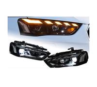 JUNOOS Para A4 B8.5 A4L 2013 2014 2015 2016 S4 Faros Delanteros LED Coche Lente De Proyector DRL (RHD)