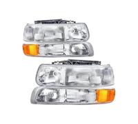 JUNOOS Para Chevrolet Para Suburban 1999 2000 2001 2002 Faro Delantero Izquierdo Y Derecho