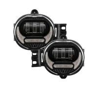 JUNOOS Para Dodge Para Ram 1500 2002-2008 Para Ram 2500/3500 2003-2009 Luces Antiniebla Para Automóvil Parachoques Delantero Lámpara Conducción (Black)