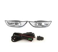 JUNOOS Para MITSUBISHI Para Lancer EX 2007-2010 Conjunto Luces Antiniebla Lámpara Parachoques Delantera Lámpara Faros Antiniebla Bombilla Con Interruptor (1 set 1)
