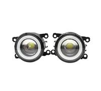 JUNOOS Para Nissan 26154-EA500 Luz Antiniebla Para Coche Angel Eye DRL Lámpara De Circulación Diurna H11 12 V (Blanco)