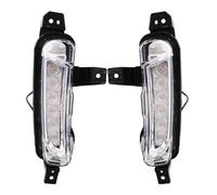 JUNOOS Para Suzuki Para Vitara 2015 2016 2017 2018 2019 2020 Luz LED De Circulación Diurna DRL Lámpara Antiniebla Con Señal De Giro Amarilla (White Yellow Blue)