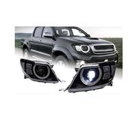 JUNOOS Para Toyota Para HILUX Para VIGO 2007 2008 2009 2010 2011 Luces De Coche LED Faro Lámpara DRL Lente Proyector