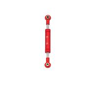 JUNPIY 1 Uds Varilla de Enlace de dirección Ajustable Barra Panhard Servo Enlace 75-100mm 1/10 RC Crawler, for Axial, for SCX10 RR10 RBX10 TRX4 HSP 94111 Enlace del Brazo de Control de suspensión(Red