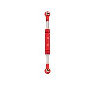 JUNPIY 1 Uds. Varilla de enlace de dirección Servo de Metal ajustable Panhard Bar 1/10 coche trepador de control remoto, for Axial, SCX10 RBX10 RR10 TRX4 GEN8 Gmade Buffalo Enlace del brazo de control