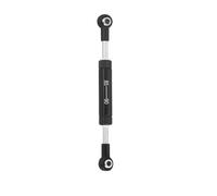 JUNPIY 1 Uds varilla de enlace de dirección Servo de Metal varilla de tracción de enlace ajustable, for SCX10 90046 TRX4 D90 D110 CC01 1/10 coche trepador de control remoto Enlace del brazo de control